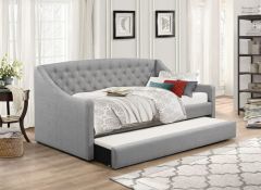 Flair Furnishings Aurora Fabric Daybed With Trundle 