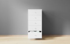 Wizard White chest of drawers 5